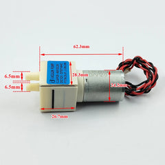 Vacuum pump CJVP28-AB12C26 DC 12V Mini Vacuum Air Pump Negative Pressure Pump Micro 370 Self-priming Suction Water Pump DIY Robot Sweeper