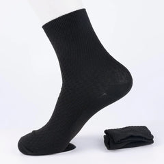 sports tape cotton elastic fiber socks 1/3Pairs Mens Bamboo Fiber Socks Casual Business Socks Anti-Bacterial Deodorant Breathable Cotton Sock for Men Middle Tube Socks