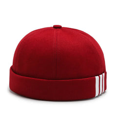 cotton hat Fashion Cotton Brimless Hat Men Women Retro Skullcap Melon Docker Cap Street Hip Hop Without Visor Summer Outdoor Beanie Gorras