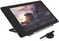 silicone LCD screen HUION KAMVAS Pro 16 2.5K PenTablet with Screen QLED Graphics Drawing Tablet Full-Laminated Battery-Free Pen, 15.6inch